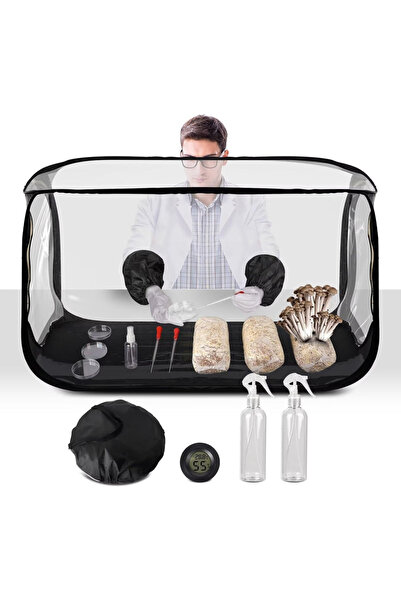Choice Large Still Air Box Mushroom Grow Tent - 38x20x25 Inch Clean Air Works...