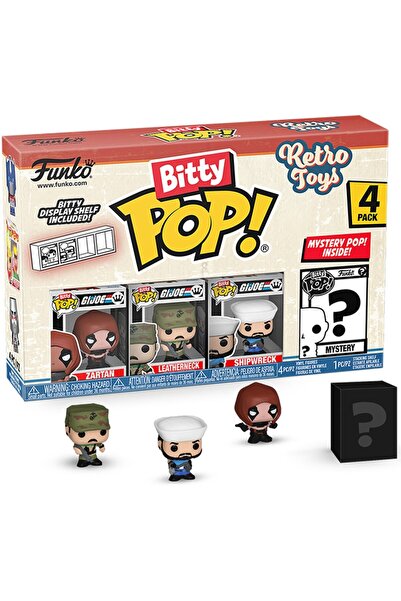 Funko بيتي بوب! أيقونات: ألعاب ريترو - جي آي جو 4 قطع