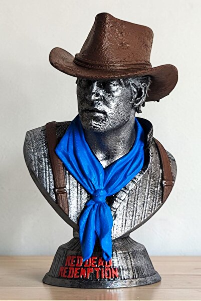Star Figür Red Dead Redemption Arthur Morgan Büst Figürü 15 cm | Koleksiyon Büst