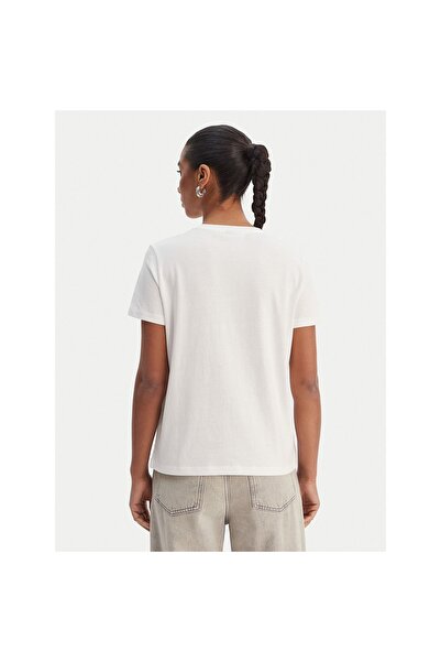 Desigual Tricou de damă 26SWTK51 Alb