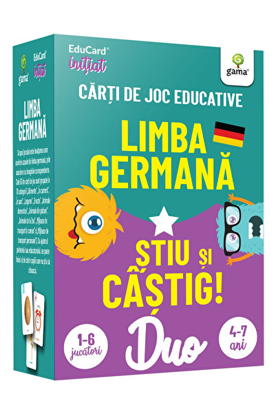 Editura Gama Limba Germană - Știu și câștig!, - Editura Gama