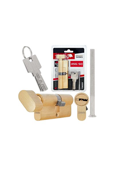 Tvardy Cilindru din aluminiu și alamă, 45g/50, T 01359