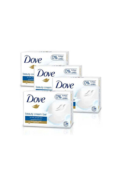 Dove Beauty Cream Bar Soap Blue | Moisturizing Body Bar 4 x 75g