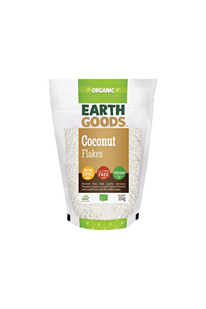 Earth Goods Organic Coconut Flakes - vegan, GMO free, gluten free