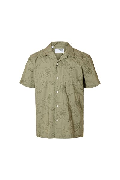 Selected Homme Cămașă bărbătească 16097686 Verde