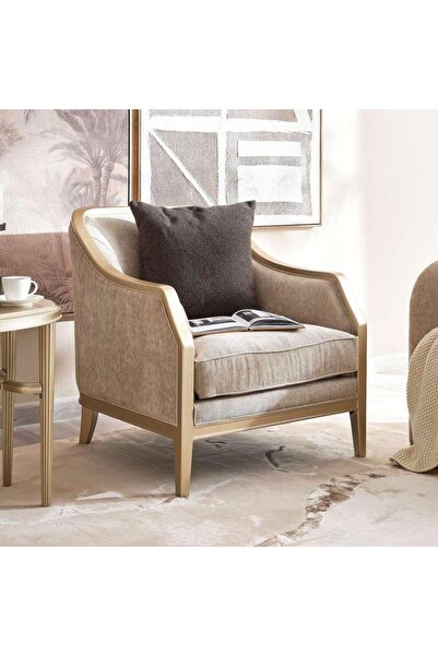 PAN HOME HONE SINGLE SEATER SOFA -BEIGE