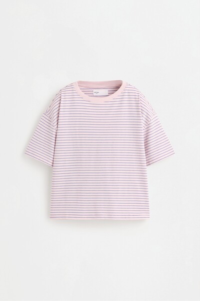 LEFTIES Çizgili t-shirt