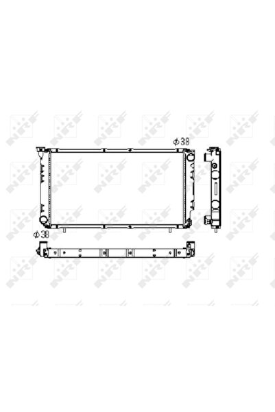 NRF Radiator Racire Motor SUBARU LEGACY 1/LEGACY 2