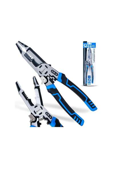 GEKO Clește multifuncțional pentru izolație, 225 mm, 9 țoli, Cr-V, G01778