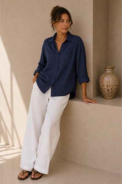 ALEXANDERGARDI Textured 100% Cotton Shirt