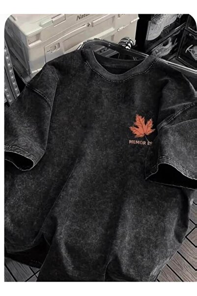 bellanova Unisex πολύχρωμο μπλουζάκι με στάμπα Oversize Streetwear Άνετη εφαρ...