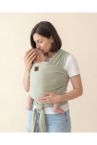kimba's planet Bebek Taşıma Şalı Baby Sling Wrap %100 Pamuk Yenidoğan Ergonom...