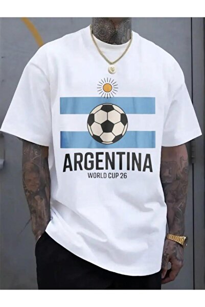 bellanova Unisex πολύχρωμο μπλουζάκι με στάμπα Oversize Streetwear Άνετη εφαρ...