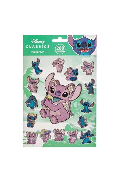 Lilo & Stitch Set de stickere Stitch 200 bucăți - 4 coli