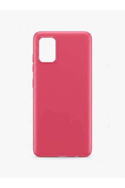 kılıfınbenden Samsung Galaxy a 51 Red Silicone Case Model