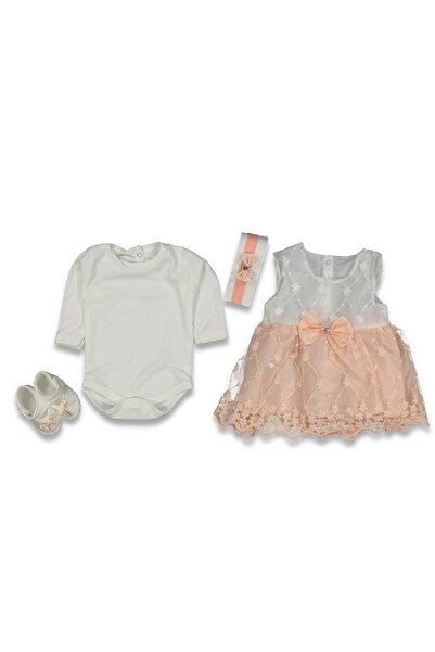 Cherub Baby Baby Girl Two-Color Dress Newborn Luxury Dress Set - Hospital Dis...