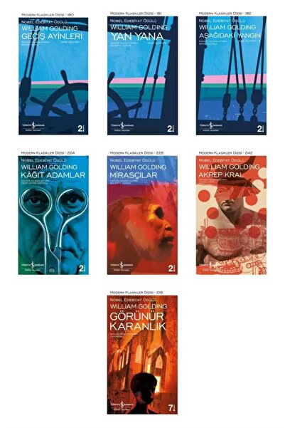 TÜRKİYE İŞ BANKASI KÜLTÜR YAYINLARI İş Bankası William Golding Modern Klasikl...