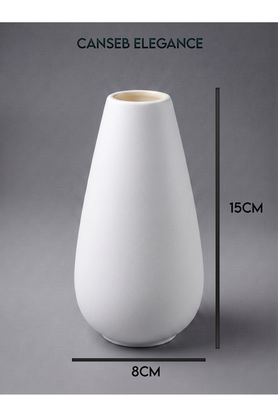 CANSEB Elegance Modern Vase - Hand-Painted Craftsmanship - Premium - (Measure...