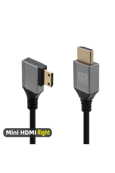 Choice21 كابل BSN 2 متر ميني إتش دي متوافق مع منفذ HDMI صغير/مايكرو، يدعم دقة...