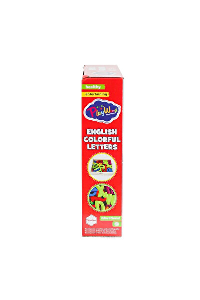 Generic Brand Ony-402 Wooden Colored Letters 33 Pieces - Decade Toy