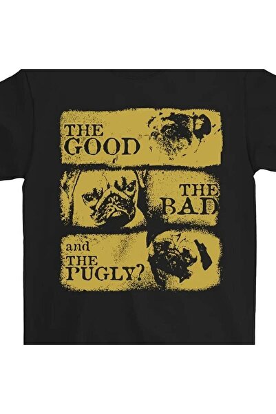 KYMC07 تي شيرت رجالي بتصميم 'The Good Bad The Pugly'، مصنوع من قماش 100%، متو...