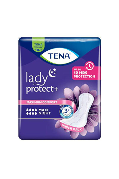 TENA Νυχτερινές Σερβιέτες Ακράτειας - Lady Maxi Night, 6 τεμάχια