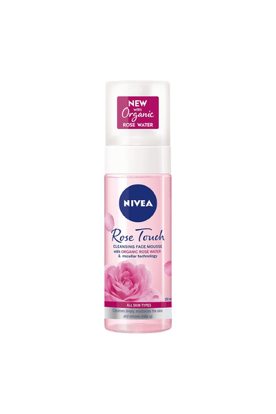 NIVEA Spumă de curățare facială, Trandafir, 150 ml