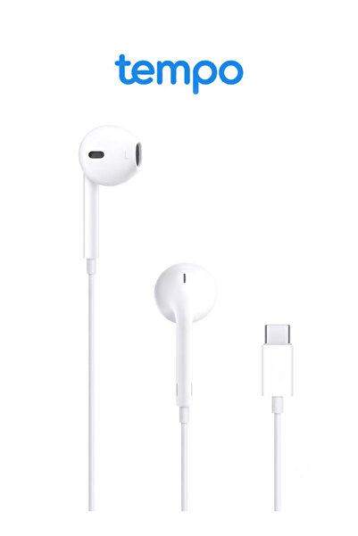 Tempo Applicable to Apple Lightning connector EarPods wired headphones Type-C...