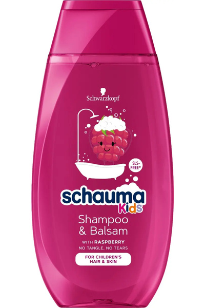 Schauma Șampon pentru copii cu zmeură 250 ml