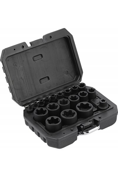 yato Set de chei tubulare TORX PLUS, TORX și capete tubulare EP4-EP32, 19 pie...