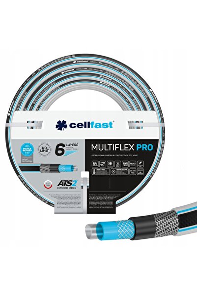 Cellfast Furtun de grădină PRO 6 stratificat 35 BAR 1 CALIBRU 20M 1 " MULTIFL...