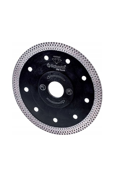 SCHMITH Disc diamantat 200mm 25,4 pentru gresie, plăci ceramice, glazură, sup...