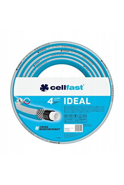Cellfast IDEAL furtun de grădină 1/2 țoli, 20m, cu 4 straturi
