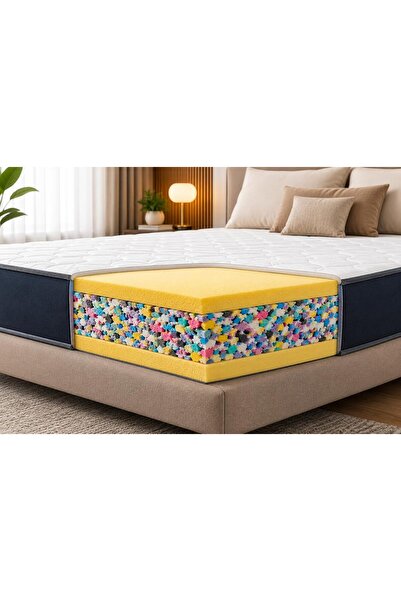 Generic Prince Top Felt Layer Compressed Sponge Medical Mattress, 15 cm x 120...