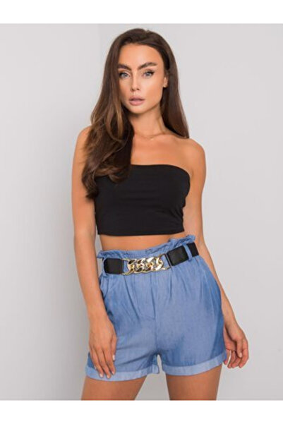 Italy Moda Γυναικεία Σορτς, ITALY MODA, Βαμβακερά, Μπλε, μοντέλο DHJ-SN-13189...
