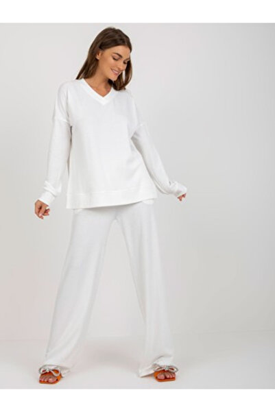 LAKERTA Women's Suit, LAKERTA, Cotton, Long Sleeve, Ecru, model LK-KM509301.58P