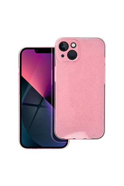 Techwave Γκλαμουριά θήκη για iPhone 13 ροζ