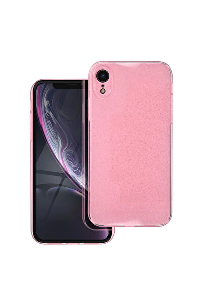 Techwave Γκλαμ κάσα για iPhone XR ροζ