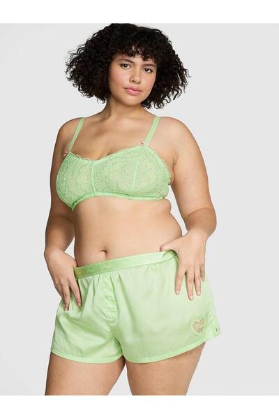 PINK İpeksi Pijama Boxer