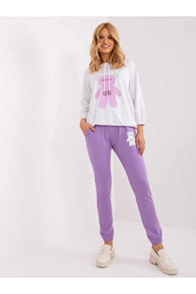 Relevance Women's Suit, RELEVANCE, Cotton, Long Sleeve, Purple, model RV-KM87...