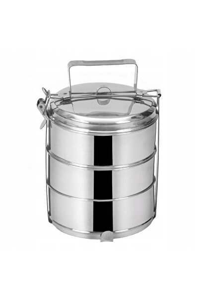 Orionis Recipient alimentar portabil cu 3 niveluri pentru cină și mese, 3x1L