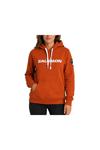 Salomon Slm25003Cutw Rust Unisex Casual Sweatshirt Slm25003Cutw-Rust Colorful