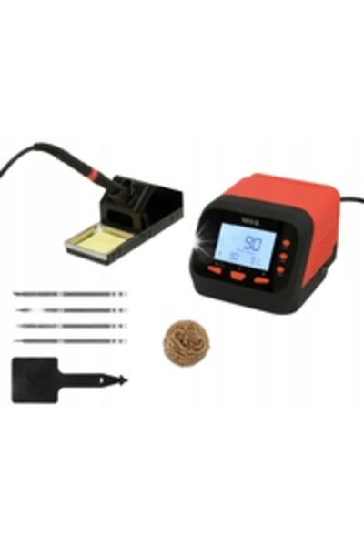 yato Stație de lipit 75W pentru tipărituri T12, ecran LCD, funcție autosleep