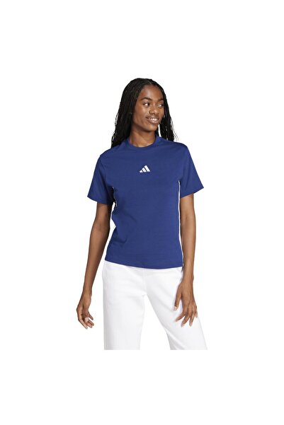 adidas Γυναικεία Βασικά Είδη: Βαμβακερό Μπλουζάκι με 3 Ρίγες, Μεγέθους L