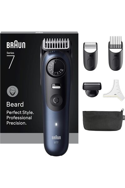 Braun Group Braun BT7520 Series 7 Electric Beard Trimmer for Men with 6 Acces...