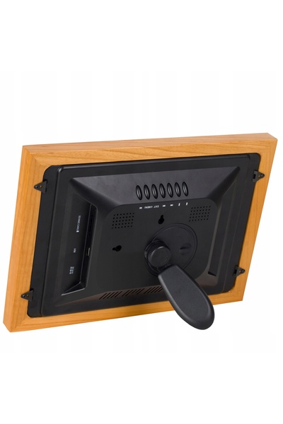 Kodak Ramă digitală 10 inch LED HD din lemn + Telecomandă / Muzică / Film