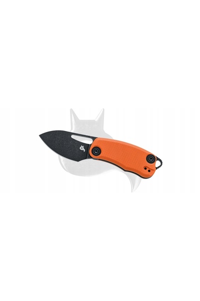 Fox Cuțit pliabil BlackFox Nix Orange G10, Black PTFE D2 de Grigorii Matveev