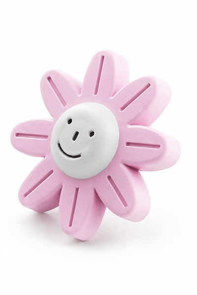 Arkhelais Cabinet Handle - Children's Room Cabinet Handle - Pink Daisy Smile ...
