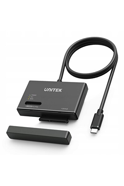 Unitek S1232A01-EU adaptor mostek USB-C - SATA 2,5"/3,5" - M.2 PCIe/NVMe
