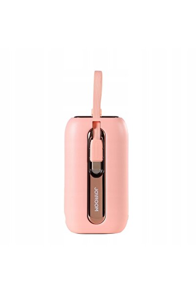 Joyroom Powerbank Seria Colorată JR-L012 10000mAH USB-C Lightning Roz